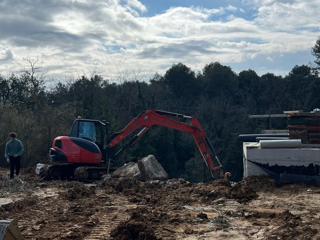 movimiento de tierras en Mallorca