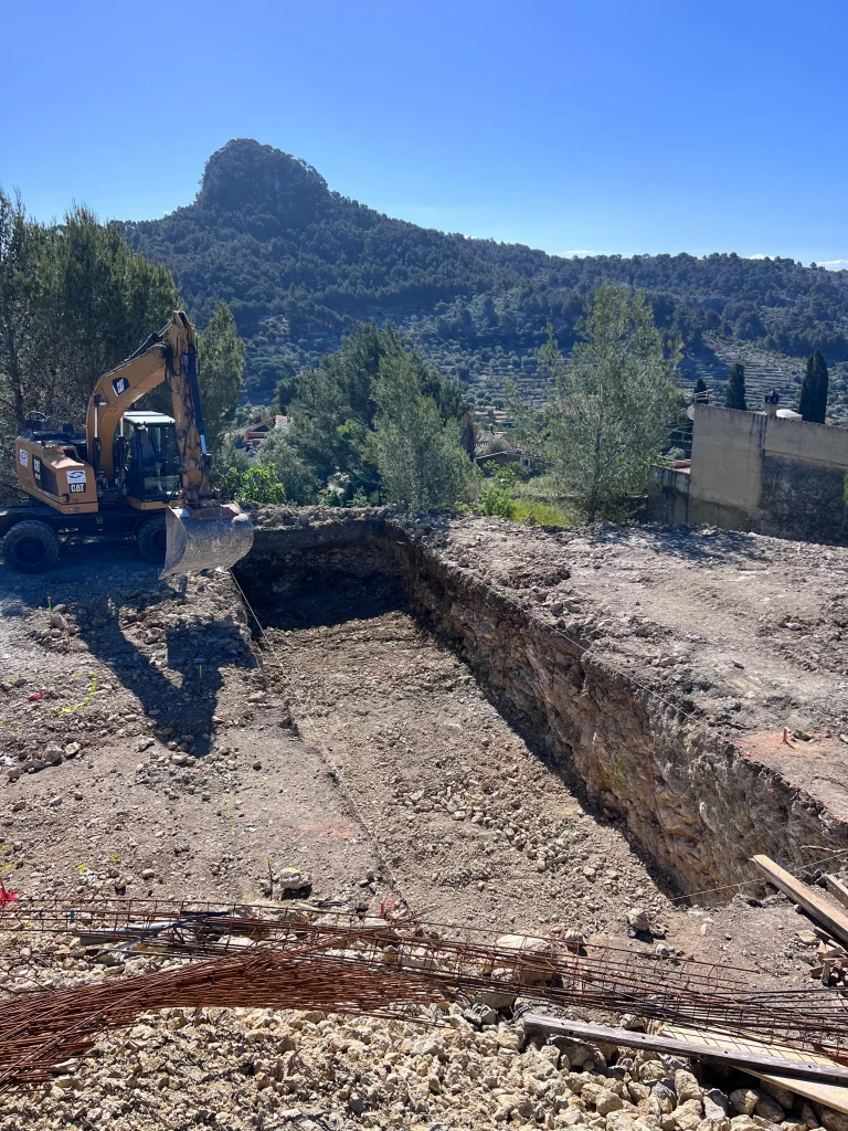 excavaciones para piscinas en mallorca